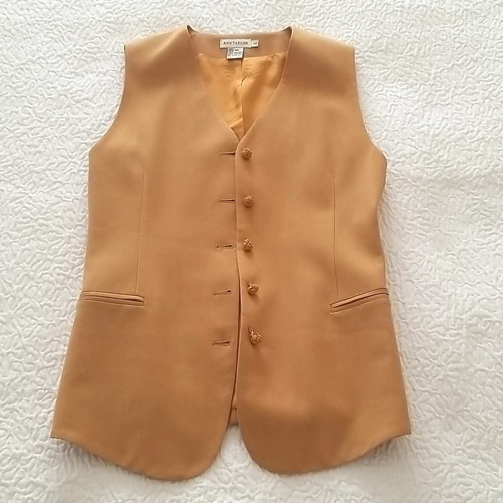 Ann Taylor wool vest Size 2